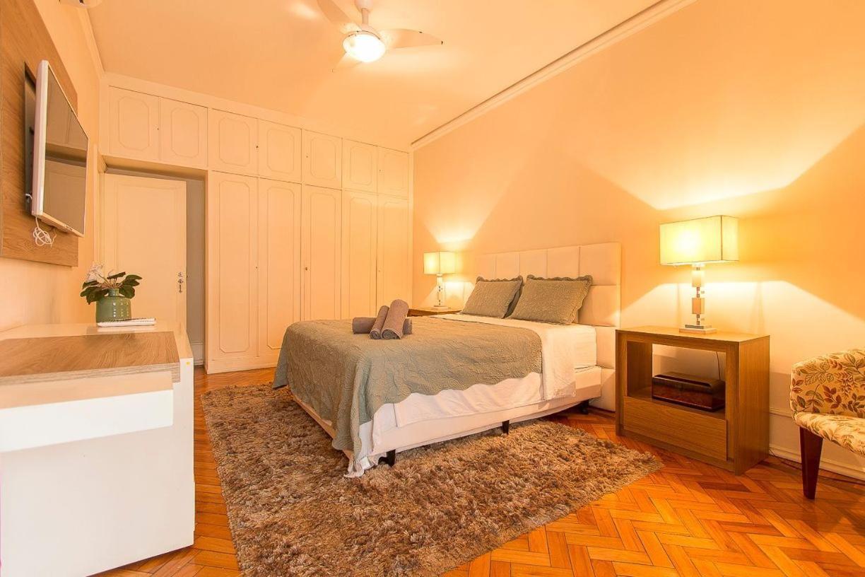 Amplo, Exclusivo E Proximo Ao Mar De Copacabana Rio de Janeiro Ngoại thất bức ảnh